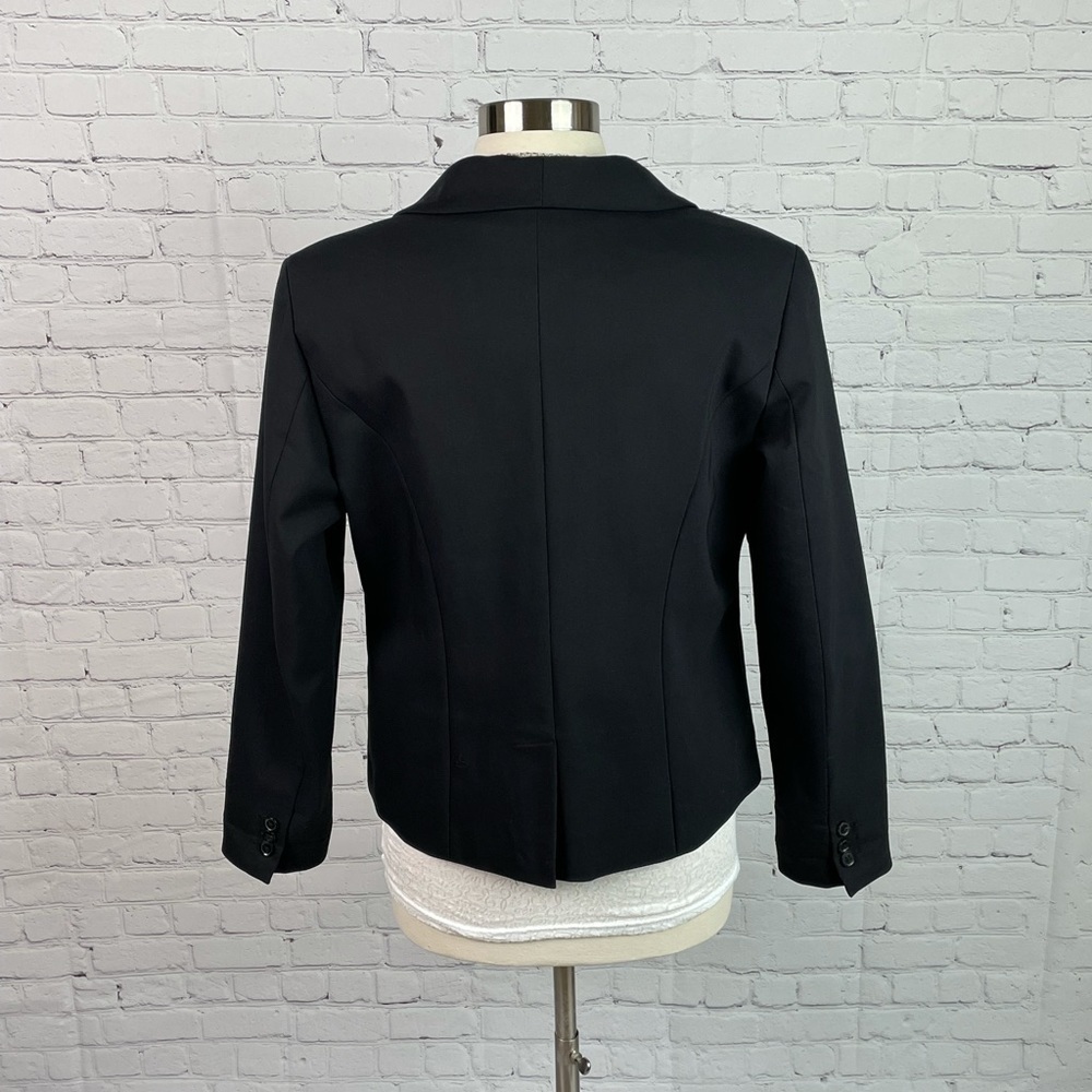 C&B Black Single Button Blazer Size Medium - Picture 3 of 10